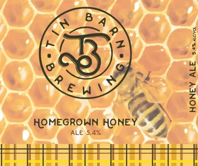 Tin Barn Brewing Homegrown Honey