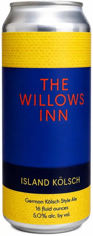 Wander Brewing The Willows Inn - Island Kolsch