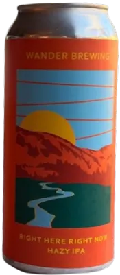 Wander Brewing Right Here Right Now IPA