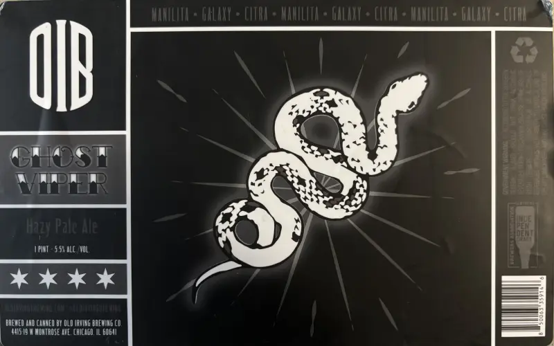 Old Irving Brewing Company Ghost Viper