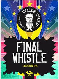 Wilde Child Brewing Co Final Whistle