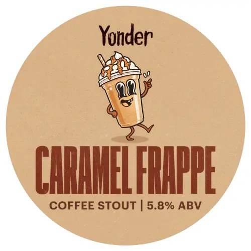 Yonder Brewing and Blending Caramel Frappe
