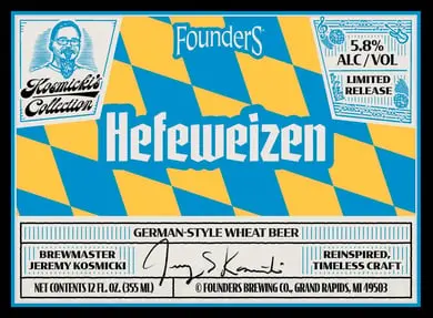 Founders Brewing Co. Hefeweizen