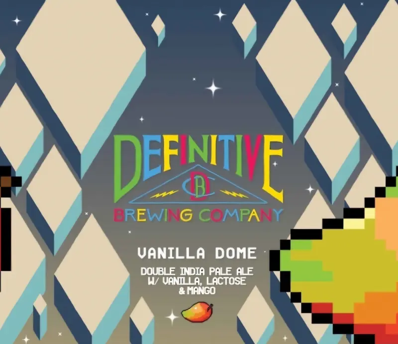 Definitive Brewing Company Vanilla Dome- Mango