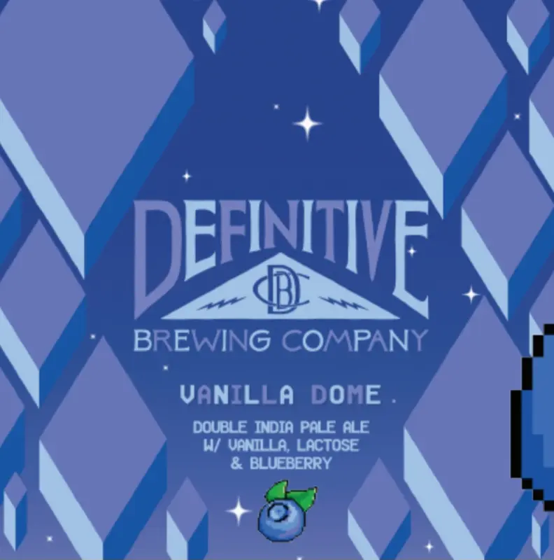 Definitive Brewing Company Vanilla Dome - Blueberry
