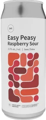 White Sails Brewing Easy Peasy Raspberry Sour