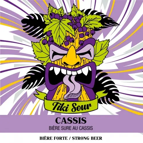 Lagabière - Brasserie Artisanale Tiki Sour: Cassis