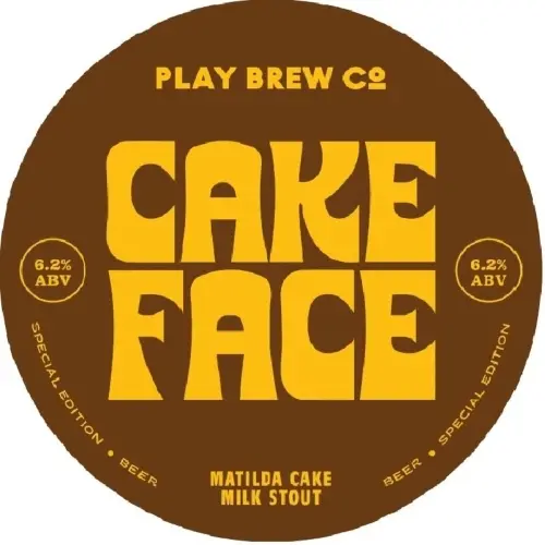 Play Brew Co Cake Face