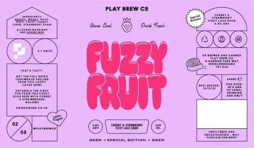 Play Brew Co Fuzzy Fruit