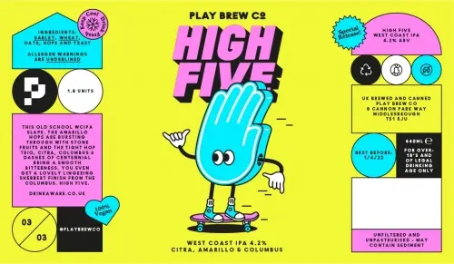 Play Brew Co High Five