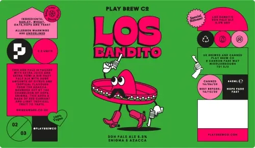 Play Brew Co Los Bandito