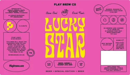 Play Brew Co Lucky Star