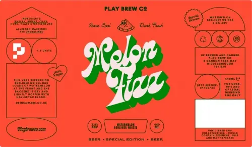 Play Brew Co Melon Fizz