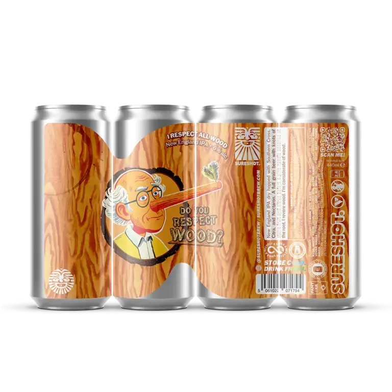 Sureshot Brewing Company I Respect All Wood