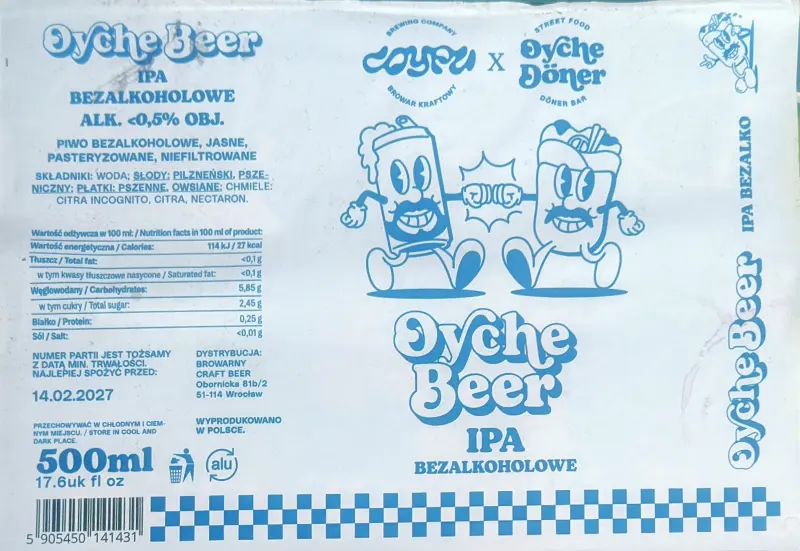 Coypu Oyche Beer