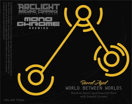 Arclight Brewing Company Barrel Aged World Between Worlds