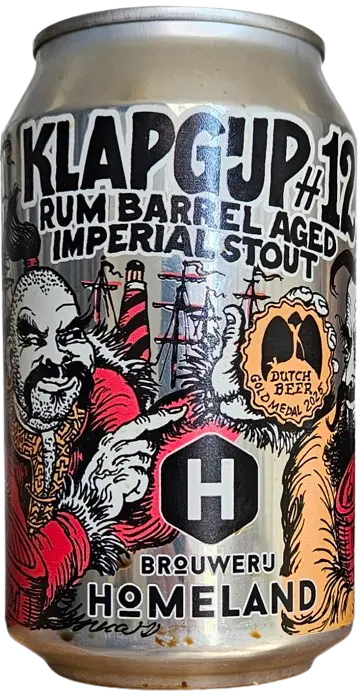 Homeland Klapgijp #12 - Rum Barrel Aged Imperial Stout