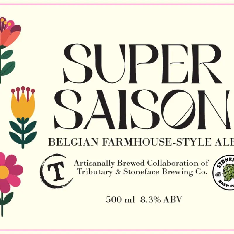 Tributary Brewing Company Super Saison