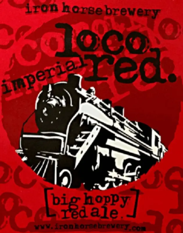 Iron Horse Brewery Loco Imperial Red