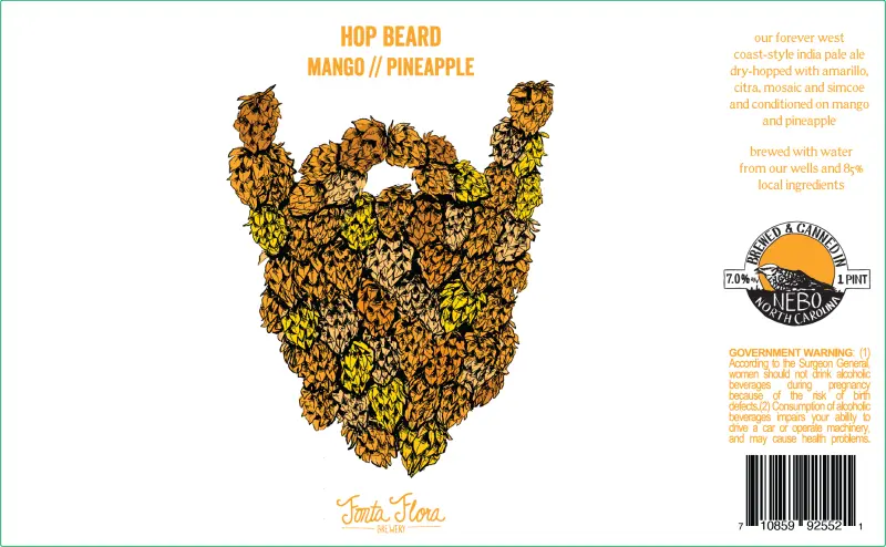 Fonta Flora Brewery Hop Beard Mango//Pineapple