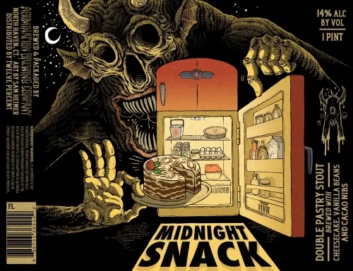 Abomination Brewing Company Midnight Snack - Chocolate Covered Cheesecake