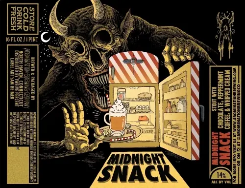 Abomination Brewing Company Midnight Snack - Peppermint Mocha