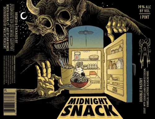 Abomination Brewing Company Midnight Snack - Cookies & Cream Ice Cream