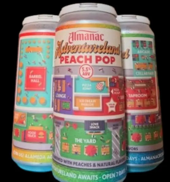Almanac Beer Company Adventureland - Peach Pop
