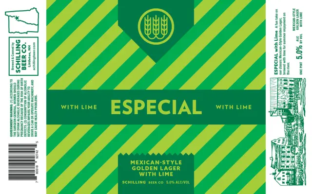 Schilling Beer Company Especial - Lime