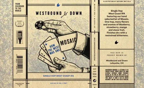 Westbound & Down Brewing Company How the West Was One: Mosaic