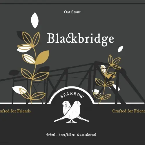 Sparrow Brewing & Roasting Blackbridge Oat Stout