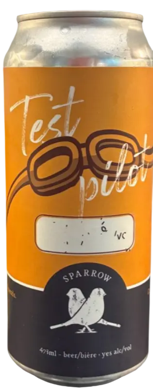 Sparrow Brewing & Roasting Test Pilot- Orange Label
