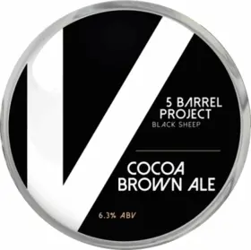 Black Sheep Brewery 5 Barrel Project - Cocoa Brown Ale