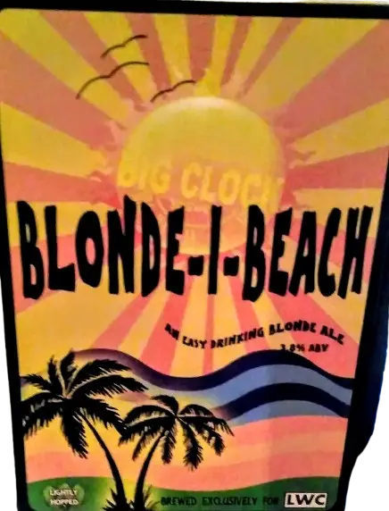 Big Clock Brewery Blonde-I-Beach