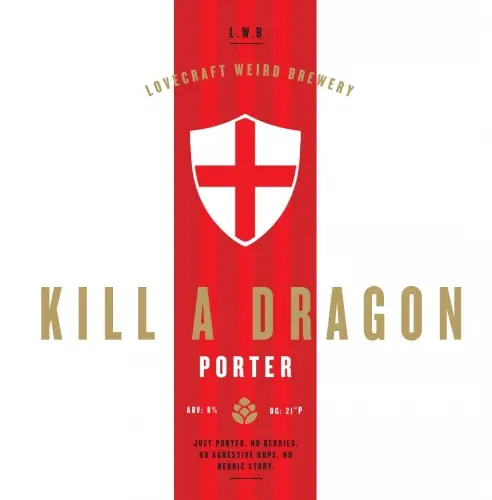 Lovecraft Weird Brewery Kill a Dragon