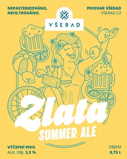 Dvůr Všerad Zlata Summer Ale