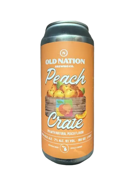 Old Nation Brewing Company Peach Crate