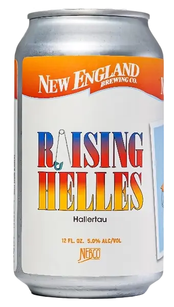 New England Brewing Company Raising Helles