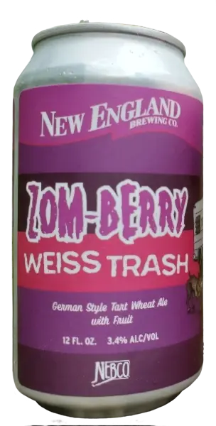 New England Brewing Company Zomberry Weiss Trash