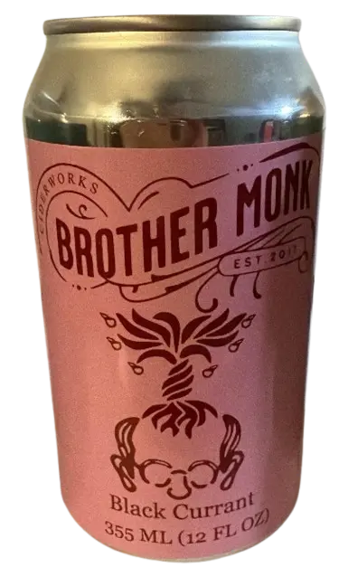 Brother Monk Ciderworks Black Currant Hard Cider