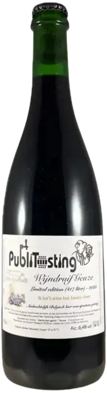 Publitasting Wijndruif Geuze
