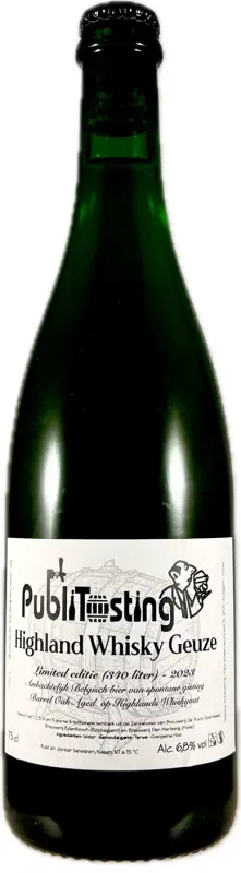 Publitasting Highland Whisky Geuze