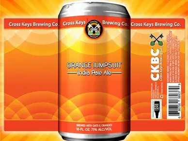 Cross Keys Brewing Co. Orange Jumpsuit