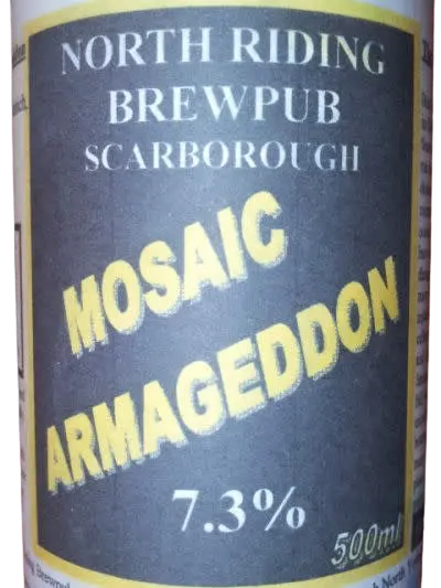 North Riding Brewpub Mosaic Armageddon