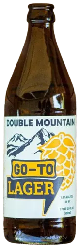 Double Mountain Brewery & Cidery Go-to Lager