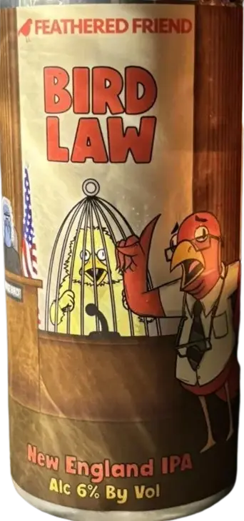 Feathered Friend Brewing Company Bird Law