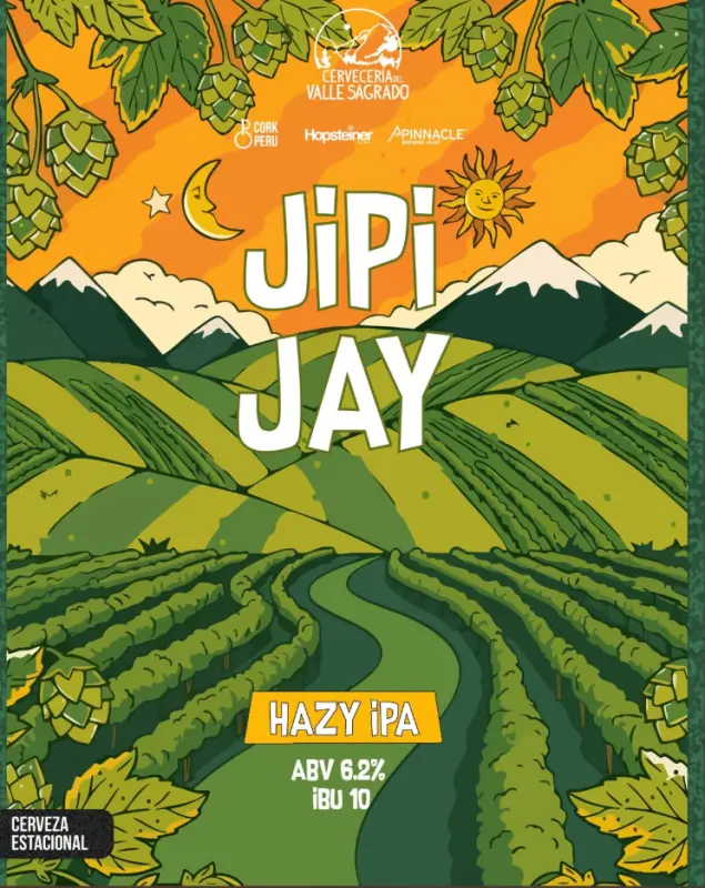 Cervecería del Valle Sagrado (Sacred Valley Brewing Company) Jipi Jay