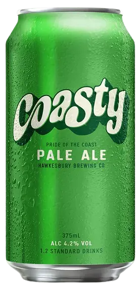 Hawkesbury Brewing Co Coasty Pale Ale Green