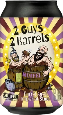 Muifelbrouwerij 2 Guys 2 Barrels