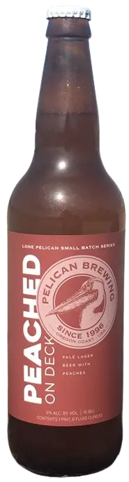 Pelican Brewing Company Peached on Deck